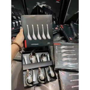Set Thìa Inox 5 in 1 Loại To Ngắn
