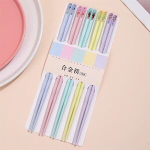 Set 5 Đôi Đũa Ngũ Sắc