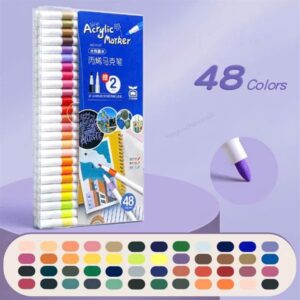 Bút Màu Nước Acrylic Loại Túi 12 - 24 - 36 - 48 - 60 Màu