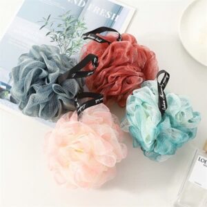 Bông Tắm Tròn Tạo Bọt Loang Màu