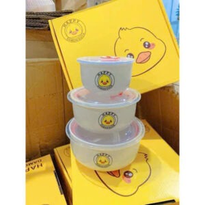 Set 3 Bát Sứ Vịt Vàng (Thùng 20 Set)