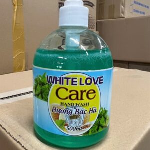 Rửa Tay White Love Chai Nhỏ 500ml (Thùng 30 Chai)