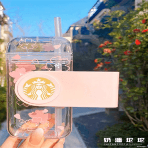Bình Starbuck Trong Suốt Nhựa