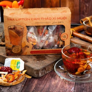 Trà Lipton Cam Thảo Xí Muội