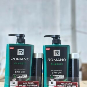 Dầu Gội Tặng Sữa Tấm Romano