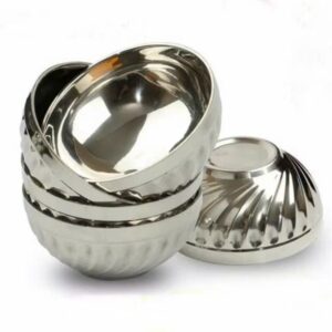 Chén Bát Inox Xoắn 14cm Xoắn