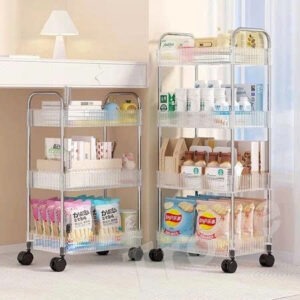 Kệ Nhựa Trong 3 Tầng Cao Cấp NTC3 KOT (Bao 15 Cái)