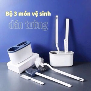Bộ 3 Món Vệ Sinh Dán Tường