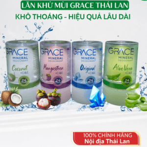 Lăn Khử Mùi Đá Khoáng Grace