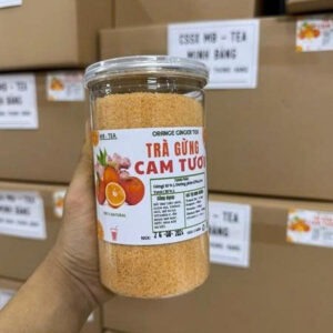 Trà Gừng Cam Tươi