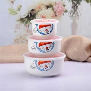 Set 3 Bát Sứ Doremon (Thùng 20 Bộ)