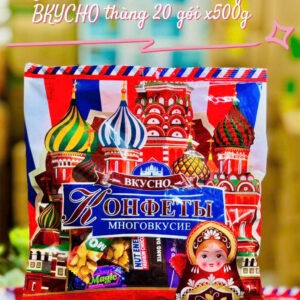 Kẹo Socola Mix Vị Lâu Đài Nga