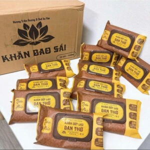 Khăn Ướt Bao Sái Thiên Phúc (Thùng 50 Gói)