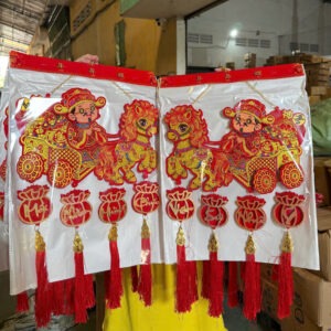 Thần Tài Xe Ngựa Chúc Mừng Năm Mới - Vạn Sự Như Ý