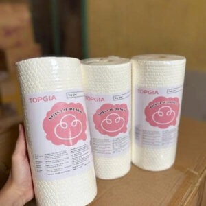 Khăn Lau Bếp Đa Năng Cuộn 100 Tờ Top Gia
