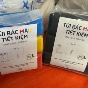 Lô 3 Cuộn Rác Đen - Cuộn Rác Màu