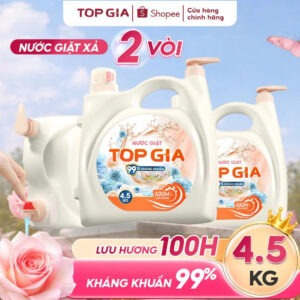 Nước Giặt Top Gia Can 4,5L
