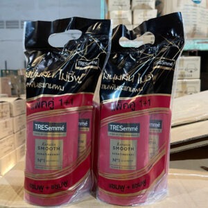 Cặp Gội Gội Treseme Thái Xịn Đỏ 370ml