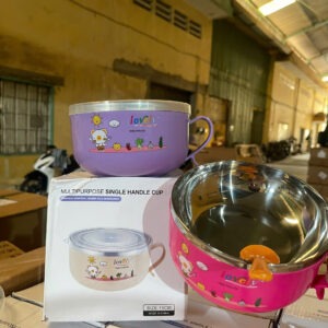 Bát Mì Lovely Kèm Thìa Có Xuất Hóa Đơn (Thùng 100 Cái)