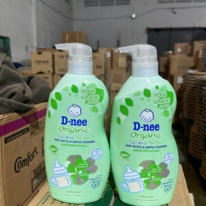 Nước Rửa Bình Sữa Dnee Chai 600ml Thái Lan (Thùng 12 Chai)